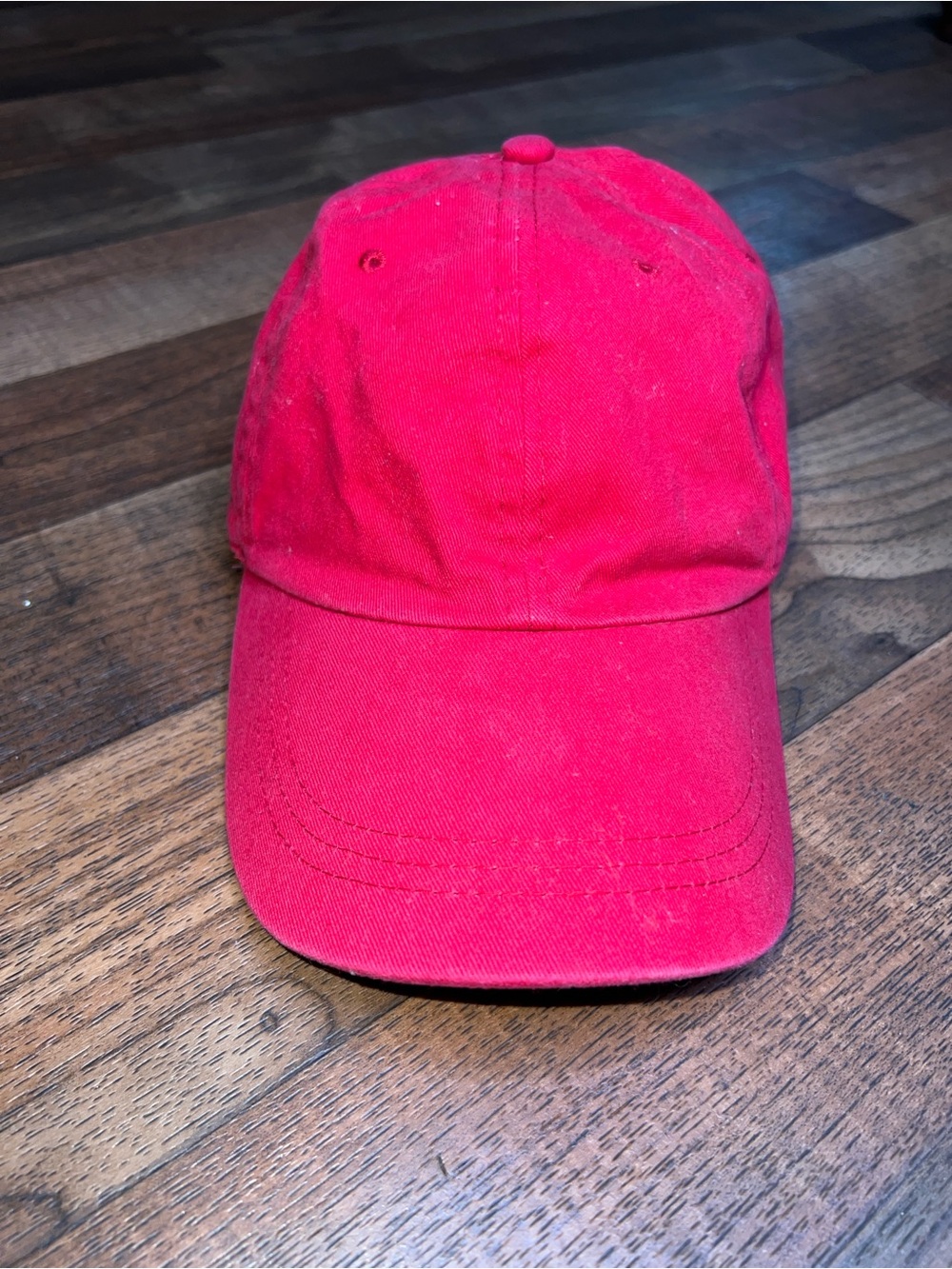 Joe Boxer Bright Red Casual Baseball Cap Adjustable One Size